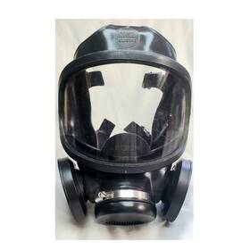 M3c1 Msa Vintage Full Face Mask Respirator Medium M Silicone Facepiece