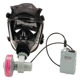 10095198 Msa Safety Advantage 3100 Papr With Facepiece Large - Black Hycar