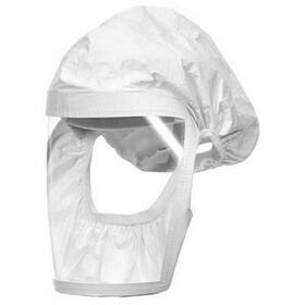 10215118 Msa Safety Papr Hood Full Face Respirator Low Profile Universal Fit White Niosh 4 Pack