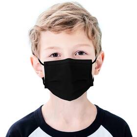Mystcare-k50 Mystcare Kids Disposable Face Mask 50 Pack Ages Count Of 1 Black
