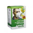 N95cmabx Ammex N95cma Cone Masks