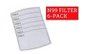 N990001 N990001-new Engineered Pollution Mask Military Grade Anti Air Dust 756756950150
