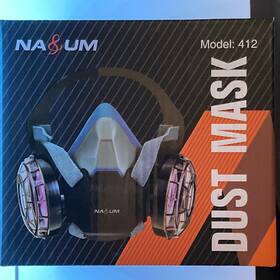 M412 Na&um Nasum 412 1/2 Face Dust Mask Respirator Machine Polishing Welding Spray Painting