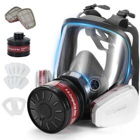 Mask-227 Nbwan Gas Masks Survival Nuclear And Chemical Full Face Mask With 40mm Activat