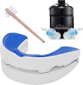 No 486856304699 Anti-snoring Device With Ear Plugs Mens Size Customizable Adjustable