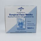 Non27710 Medline Surgical Face Masks Maxfluid Protection With Eyeshield And Ties