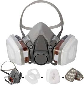 6200 None Brand 712236160822 Half Respirator Reusable Face Cover Spray For Spraying Painting.m