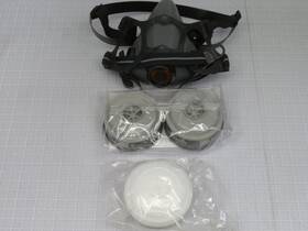 5501r95l North By Honeywell Lot Of 12 Half Mask With Ov Cartridges And R95 Filte