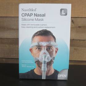 Nuvomed 810110301597 Nasal Silicone Mask - Adult Large