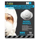 Nx95v2 Cordova Valved Contoured Particulate Respirator Latex Free Per 796326018262