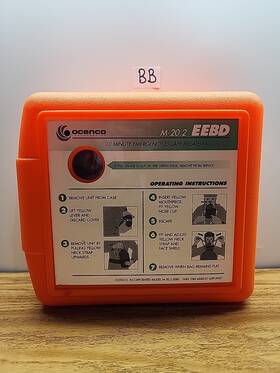 M-20.2 Oceanco Exp2031 Ocenco Eebd Breathing Device Life Date 12/14
