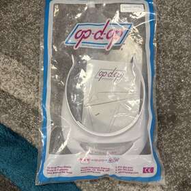 408abs-bl Op D 408abs Op-d-op Visor-shield Adjustable White 408abs-bl- New Xl