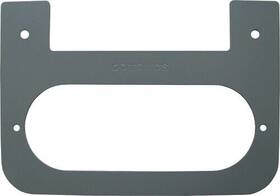 A77s1bp Optronics - Steel Bracket For 6 Inch Oval Light Black P Pack Of 1