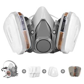 Panbear 781454906819 Active Carbon Gases Chemicals Respirator - For Vapors Paint Dust Formaldehyde