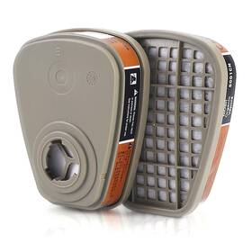 Guolvhe1124 Panbear 6001 Filter Cartridges For Respirator - Gas Organic Vapor Chemical Cartridge