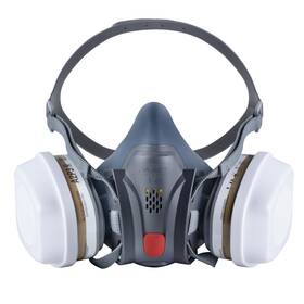 Parcil Distribution 850001749039 Full Face Respirator Gas Mask Industrial And Survival With Organic Va