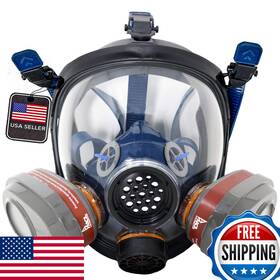 B07hmkklpv Parcil Distribution Pd-101 Full Face Respirator Mask Filters Industrial-grade