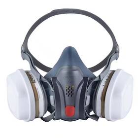 Parcil Safety 313113123130 Half Face Reusable Respirator And Gas Mask