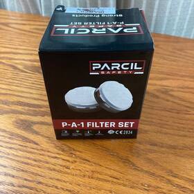 Parcil Safety 866416000351 Replacement Filters P-a-1 Carbon Activated Charcoal Organic Vapor Filter Set Pa1