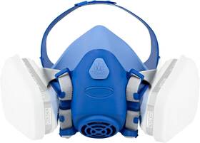 Parcil Safety 8672579944704 Ultraseal Medium Reusable Half-face Respirator Mask Blue
