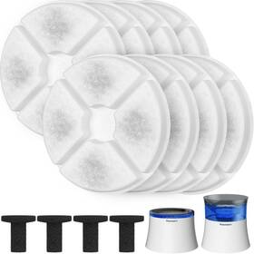 Ld.2523 Pawtners Ft08 8 4 Packs Replacement Filters For Ld.2524 And Pet Water Foun