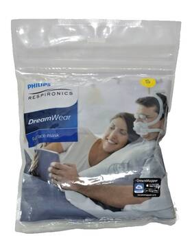 1133375 Philips Respironics Dreamwear Small Full Face Mask And Headgear New Sealed