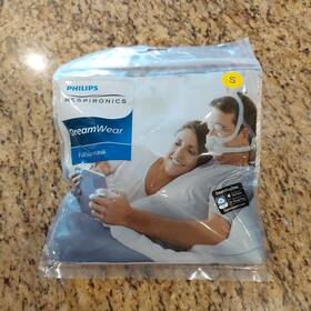 1133405 Philips Dreamwear New Full Face Mask Headgear With Cushion Small Free Ship