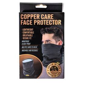 Pinnacle Brands 810025091040 Copper Care Face Protector Infused Washable Reusable Outdoor Sports