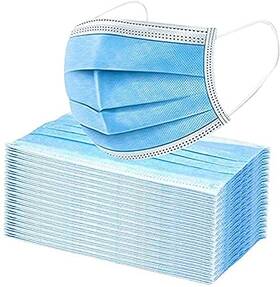 Pure Gem 759840815311 3-ply Disposable Face Masks Soft On Skin 50 Count Pack Of 1