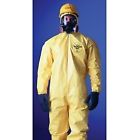 Qc127s-l Dupont Tychem Qc Coveralls Large Yellow Lot Of