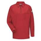 G7174688 Qt12rd Ln L Bulwark Fr Polo Shirt Rd Long Zipper 0763303407579