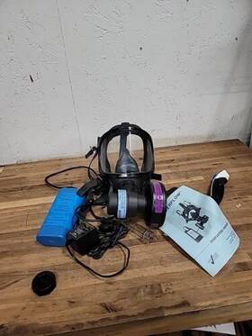 54354 Racal Face-mounted Powered Air Purifying Respirator With Battery Pack