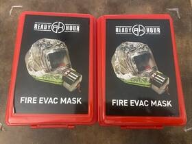 Tzl30a Ready Hour 2- Pack - Fire Evac Smoke Filters Escape Hood Oxygen Masks