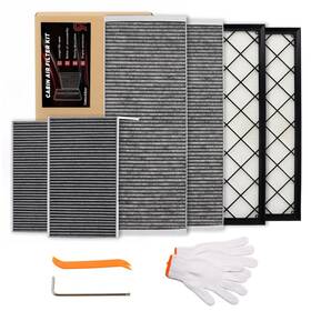 R-ts001 Reeoutdoor 6-pack Hepa Air Intake Filter And Upgrade Activated Carbon Cabin Kit