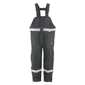 0386rnav4xl Refrigiwear High Visibility Bib Overall Nylon Navy 4xl