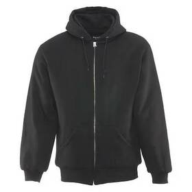 0488rblkxlg Refrigiwear Sweatshirt Insulated Quilted Black Xl