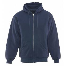 0488rnav4xl Refrigiwear Sweatshirt Insulated Quilted Navy 4xl
