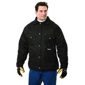 0630rblk3xl Refrigiwear Black Comfortguard Jacket Size 3xl