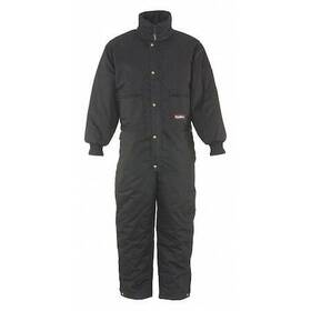 0640rblkmed Refrigiwear Coverall Black Medium