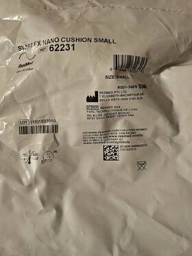 62231 Resmed Nip Sealed Swift Fx Nano Pillow Cushions Small