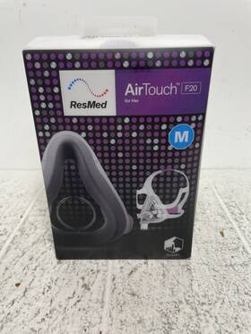 63004 Resmed Airtouch F20 Medium Cushion / Frame Headgear New In Box