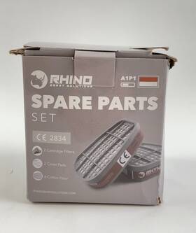A1p1 Rhino Cartridges And Filters Set Spare Parts For Anti Dust Cover
