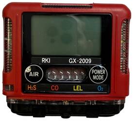 Gx-2009 Rki Instruments Rp-2009 Confined Space Gas Detector Kit Pump Case