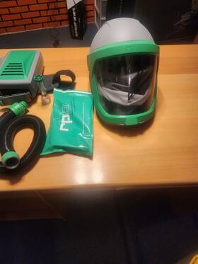 16-0031 Rpb Safety Helmet Safe Breathing Z-link With Hx5 Papr