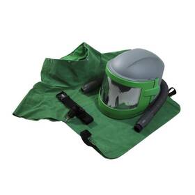 Nv3-702-52 Rpb Safety Nova 3 Blasting Helmet Respirator Kit With Leather Cape -