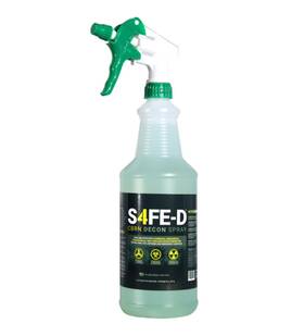 S-0032-b S4fe-d Gas Mask Cbrn Decon Spray Avon Masks - 32 Oz
