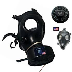 Safeguardian 699838009141 Israeli Gas Mask With 40mm Premium Filter Respirator Paintball Ha