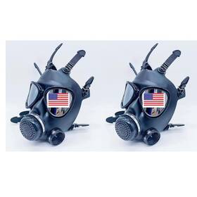 Safeguardian 699838009493 Gas Mask Face Respirator 2 Cbrn Shields Israeli Military Grade Survival And T