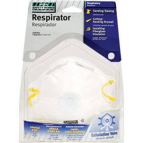 Swx00311-01 Safety Works N95 Harmful Dust Respirator With Valve 2-pack
