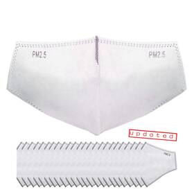 Sanfiland 786411872725 New 3d Cutting Pm 2.5 Activated Carbon Filter Insert 5 Layers Repl